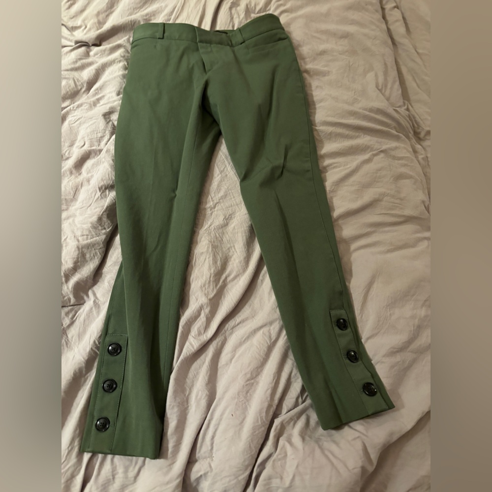 Olive Capri Banana Republic Sloan, pant